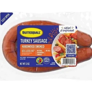 Skinless Rope Turkey Smoked Sausage